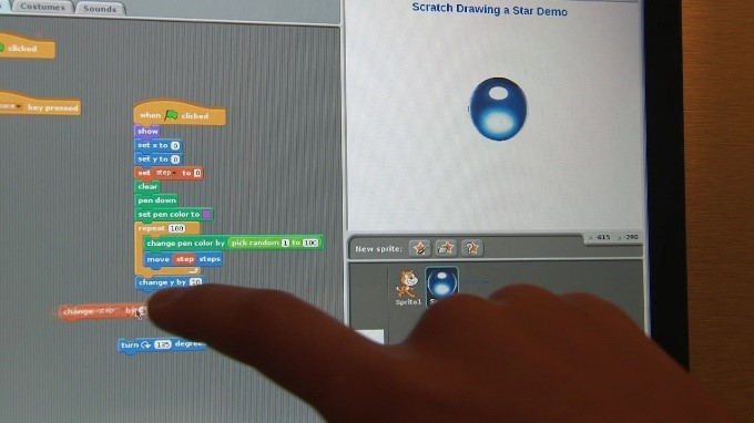 Gaming and Computer Lab - Code with Scratch